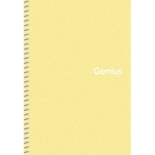 Shkolyaryk Genius 080-6804K A5 Spiral Notebook, 80 Sheets - Image 2