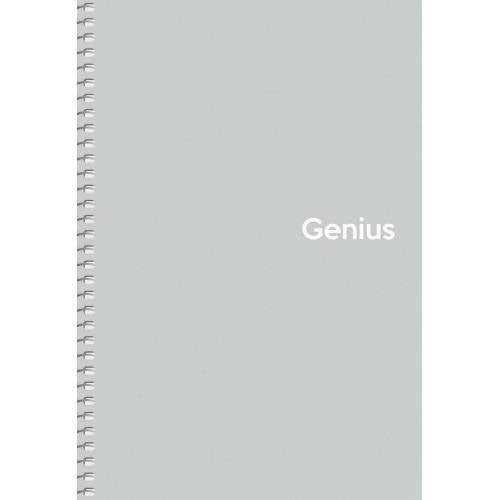 Shkolyaryk Genius 080-6804K A5 Spiral Notebook, 80 Sheets - Image 4