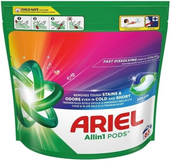 Ariel Color Laundry Detergent Pods, 65 pcs (Price per 1 pc)