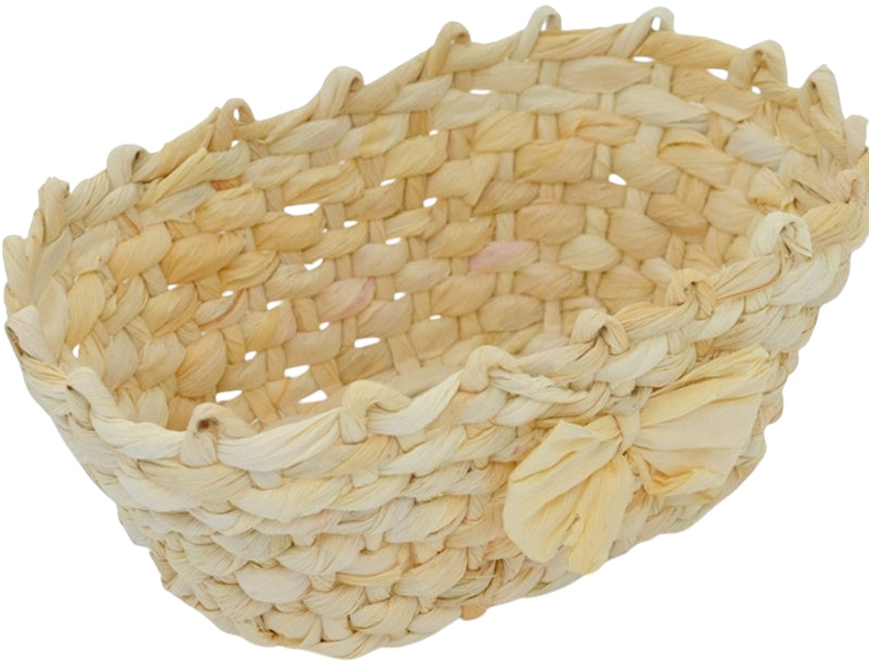 Oval Woven Bread Basket, 24 x 16 x 11 cm