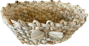 Oval Woven Bread Basket, 24 x 16 x 11 cm - Image 2