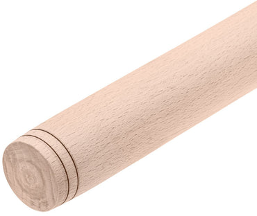 Handleless Wooden Rolling Pin, 41.5 x 3 cm - Image 2