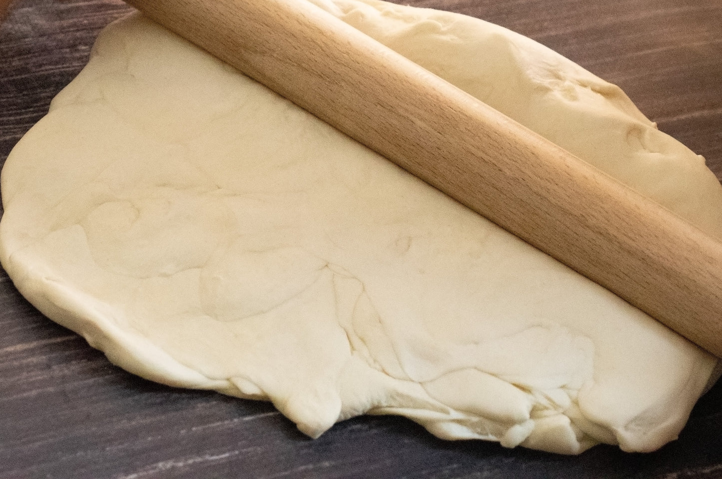 Handleless Wooden Rolling Pin, 41.5 x 3 cm - Image 3