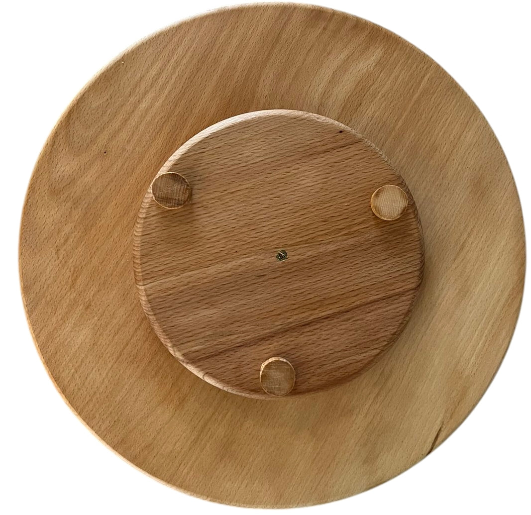 Wooden Rotating Serving Board with Stand, 35 cm - Image 3