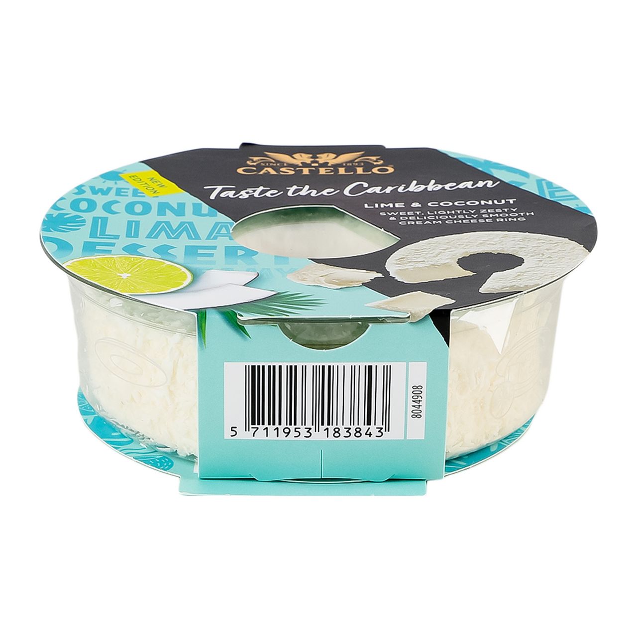 Castello Lime & Coconut Cream Cheese, 125 g - Image 2