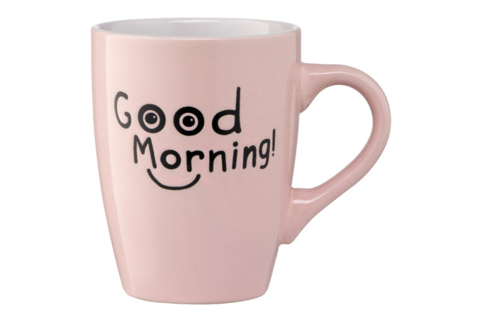 Ardesto Good Morning AR3468 Ceramic Mug, Assorted Designs, 330 mL - Image 2