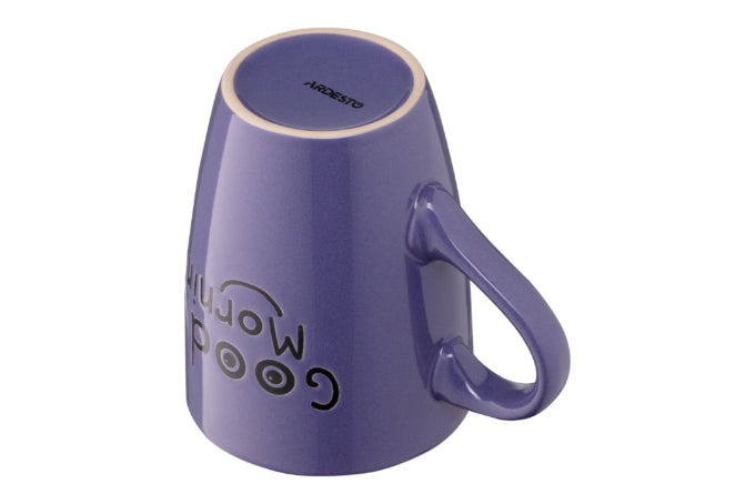 Ardesto Good Morning AR3468 Ceramic Mug, Assorted Designs, 330 mL - Image 4