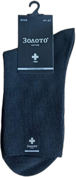 Zoloto N102 Men's Crew Socks, Size 41-47