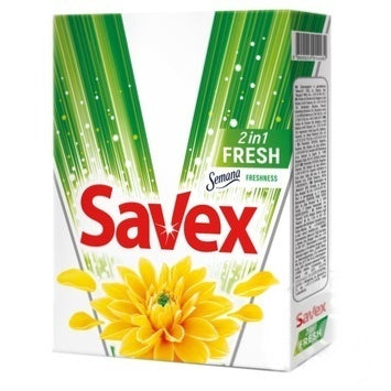 Exo Savex Automatic 2-in-1 Fresh Laundry Detergent Powder, 400 g