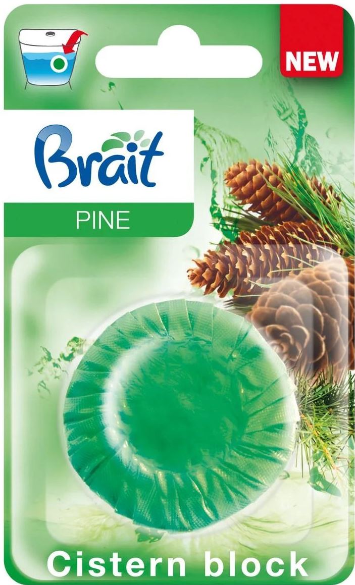 Brait Pine Toilet Cistern Tablet, 50 g