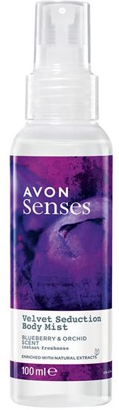Avon Senses Velvet Seduction Body Lotion Spray, 100 mL