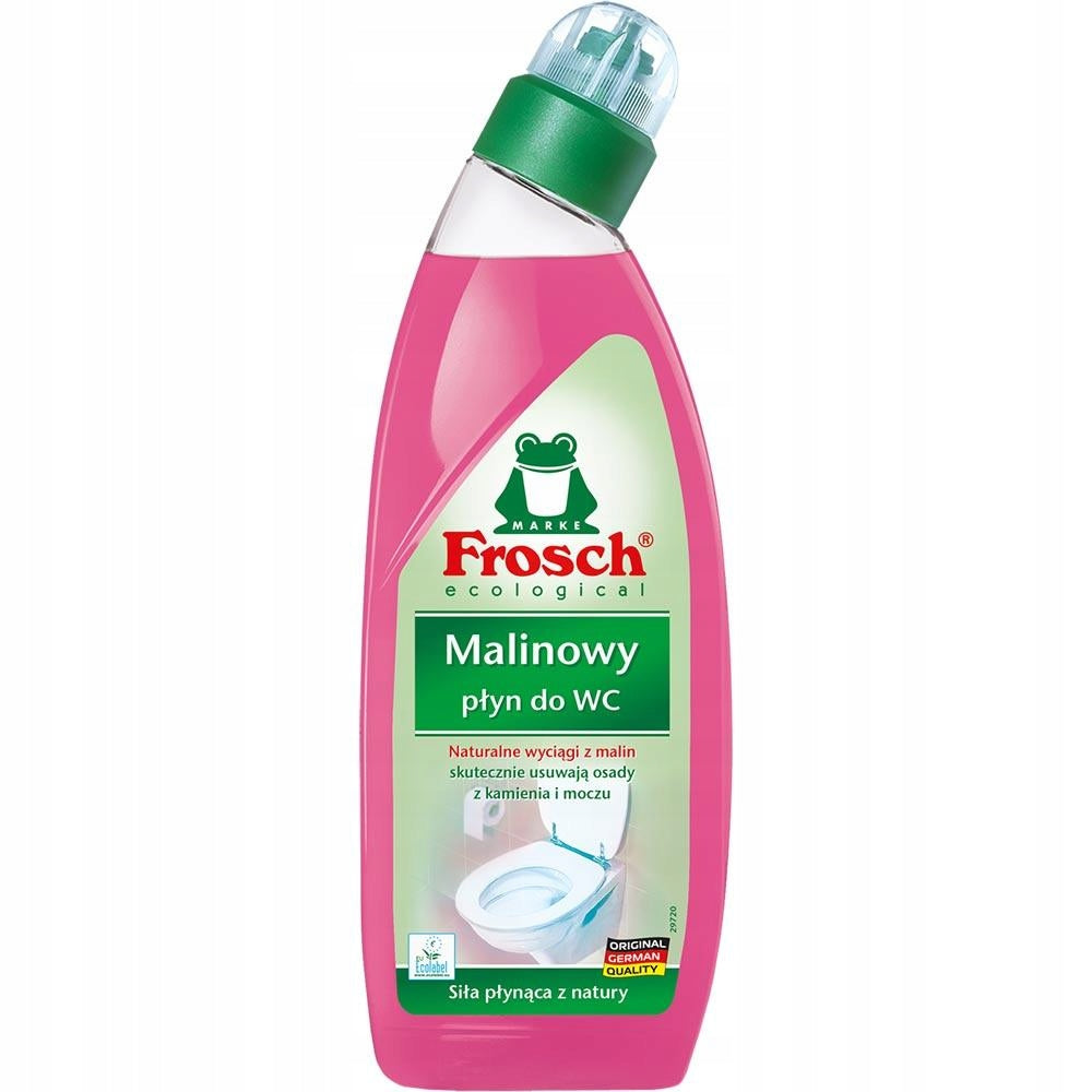 Frosch Raspberry Toilet Cleaner, 750 mL