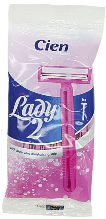 Cien 2-Blade Women's Razors, 6 pcs - Image 2