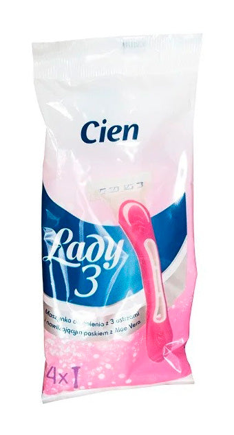 Cien 3-Blade Women's Razors, 4 pcs - Image 2