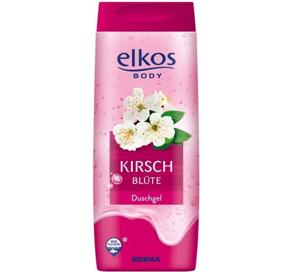 Elkos Cherry Blossom Shower Gel, 300 mL