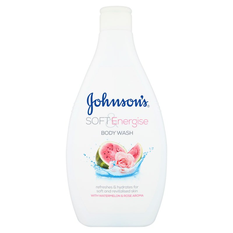 Johnson's Watermelon & Rose Shower Gel, 400 mL