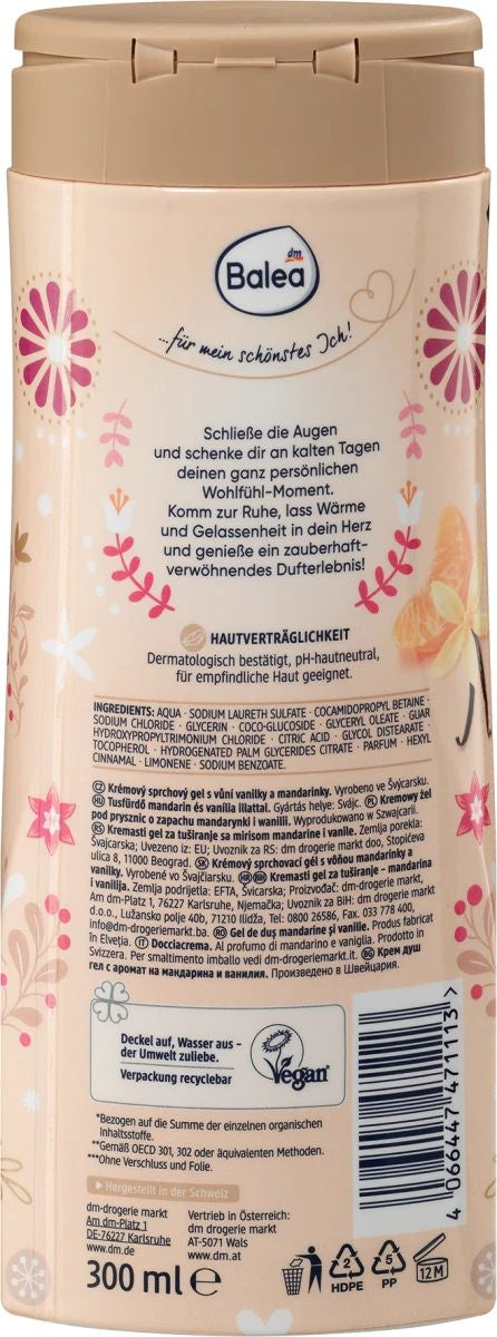 Balea Make a Wish Shower Cream Gel, 300 mL - Image 3