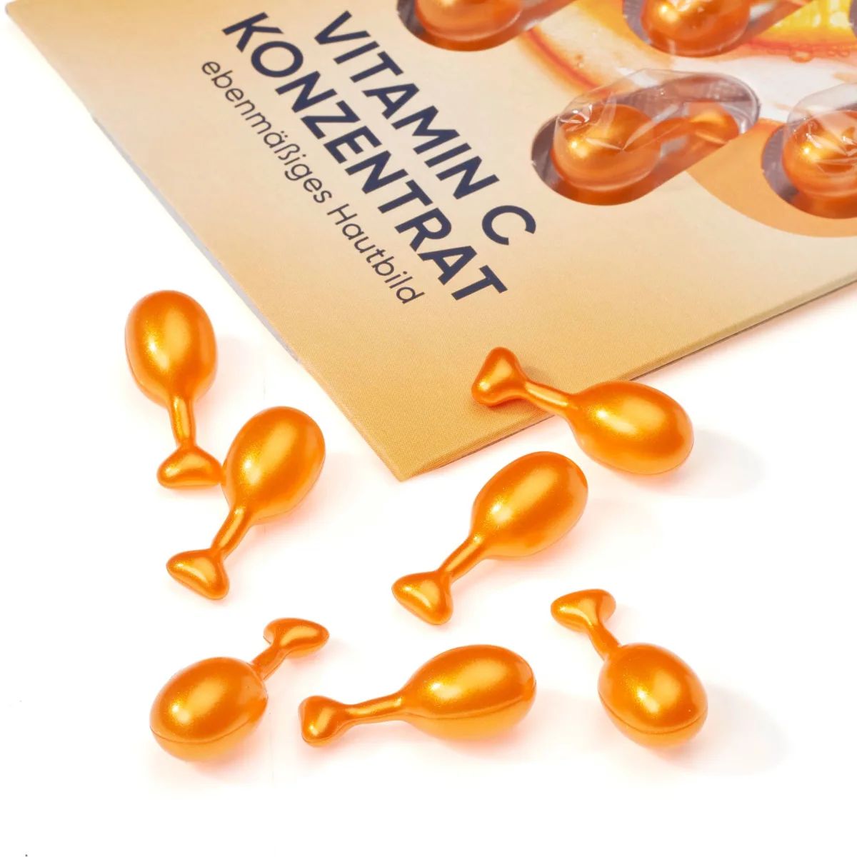 Balea Vitamin C Concentrate Face Capsules, 7 pcs - Image 2