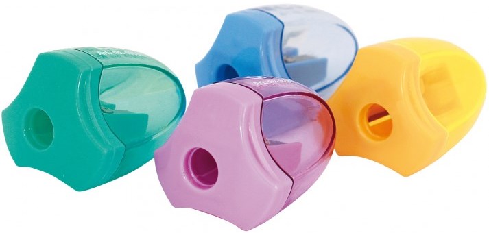 Cool for School 40661 Triangular Pencil Sharpener with Container