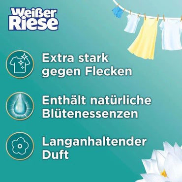 Weiber Riese Universal Floral Sensation Lotus Laundry Detergent Gel, 50 Loads, 2.25 L - Image 2