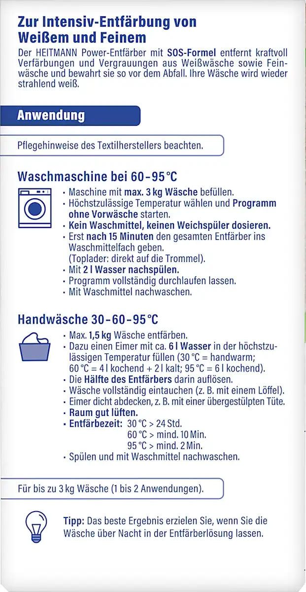 Heitmann Laundry Bleach, 250 g - Image 2