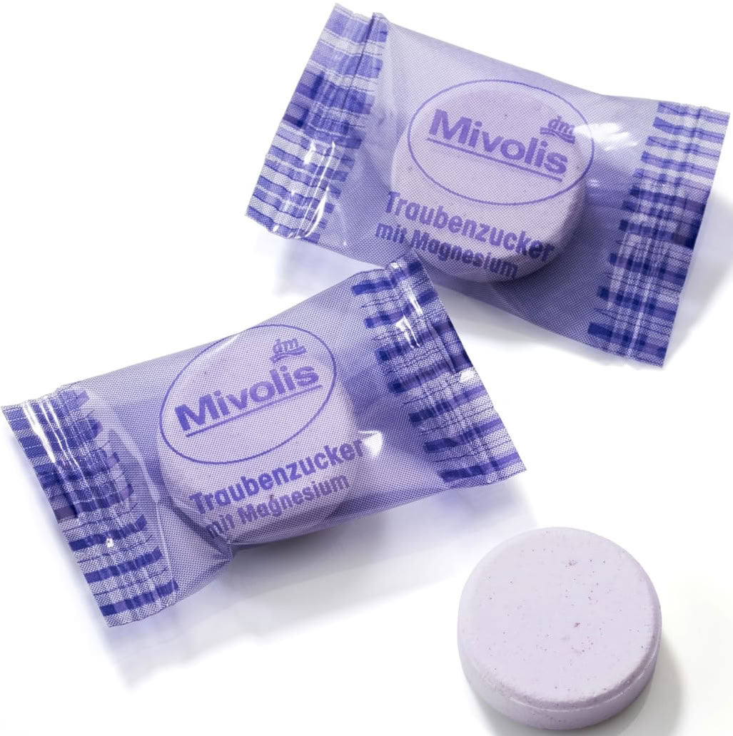 Mivolis Blackcurrant-Flavored Dextrose Candies with Magnesium, 100 g - Image 3
