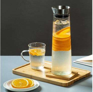 Kamille KM-9032 Carafe with Steel Stopper, 1 L - Image 2