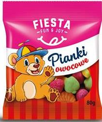 Fiesta Fruit Jelly Candies, 80 g