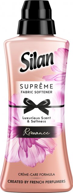 Silan Supreme Romance Fabric Softener, 600 mL