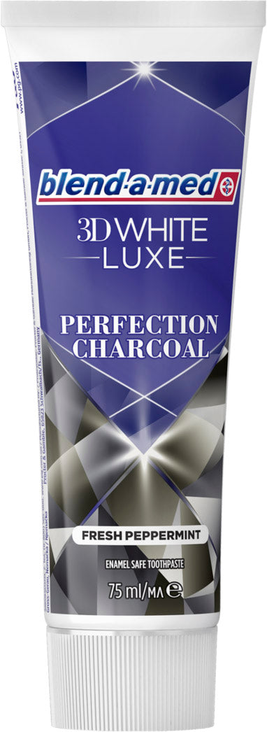 Blend-a-med 3D White Luxe Perfection Charcoal Toothpaste, 75 mL - Image 2