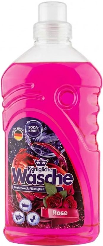 Konigliche Wasche Rose Floor Cleaner, 1.1 L