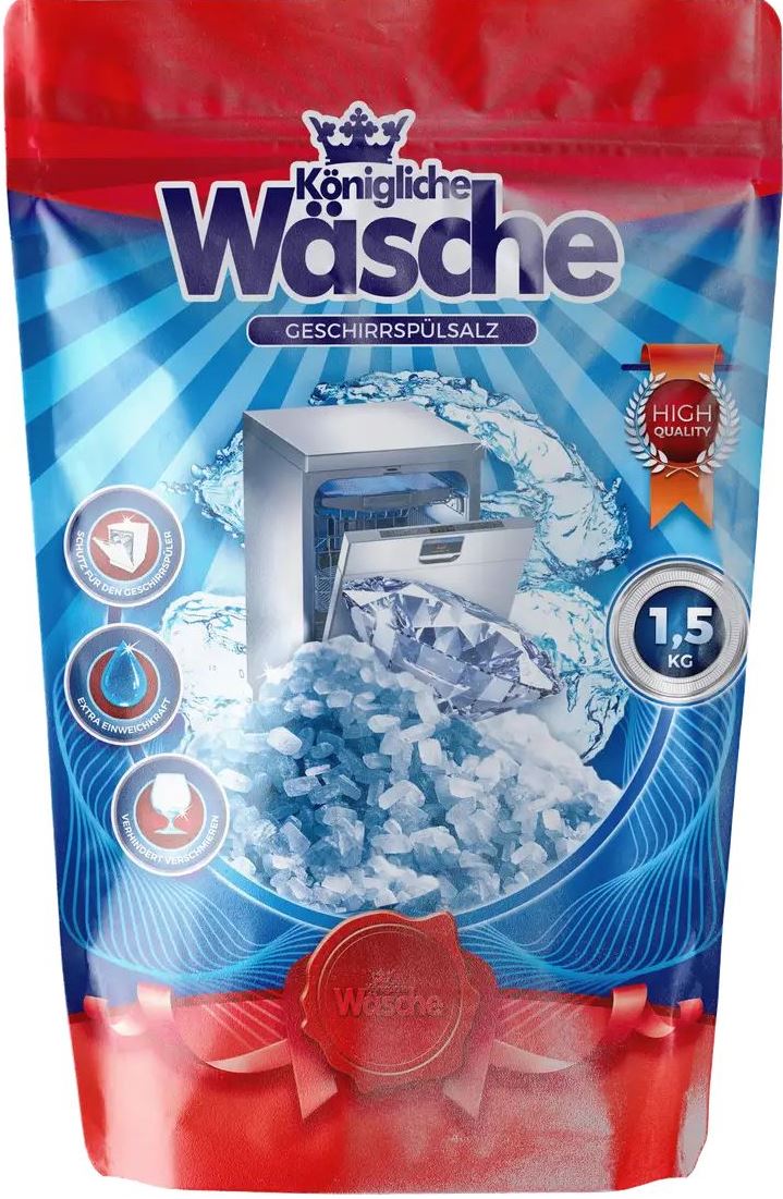 Konigliche Wasche Dishwasher Salt, 1.5 kg