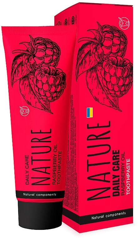 Bioton Cosmetics Nature Daily Care Raspberry Toothpaste, 100 mL