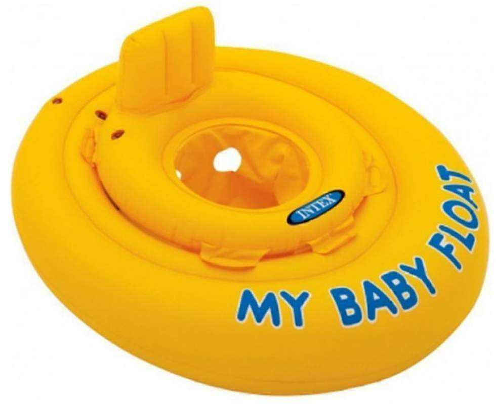 Intex 56585EU Baby Swim Float with Seat, 70 cm
