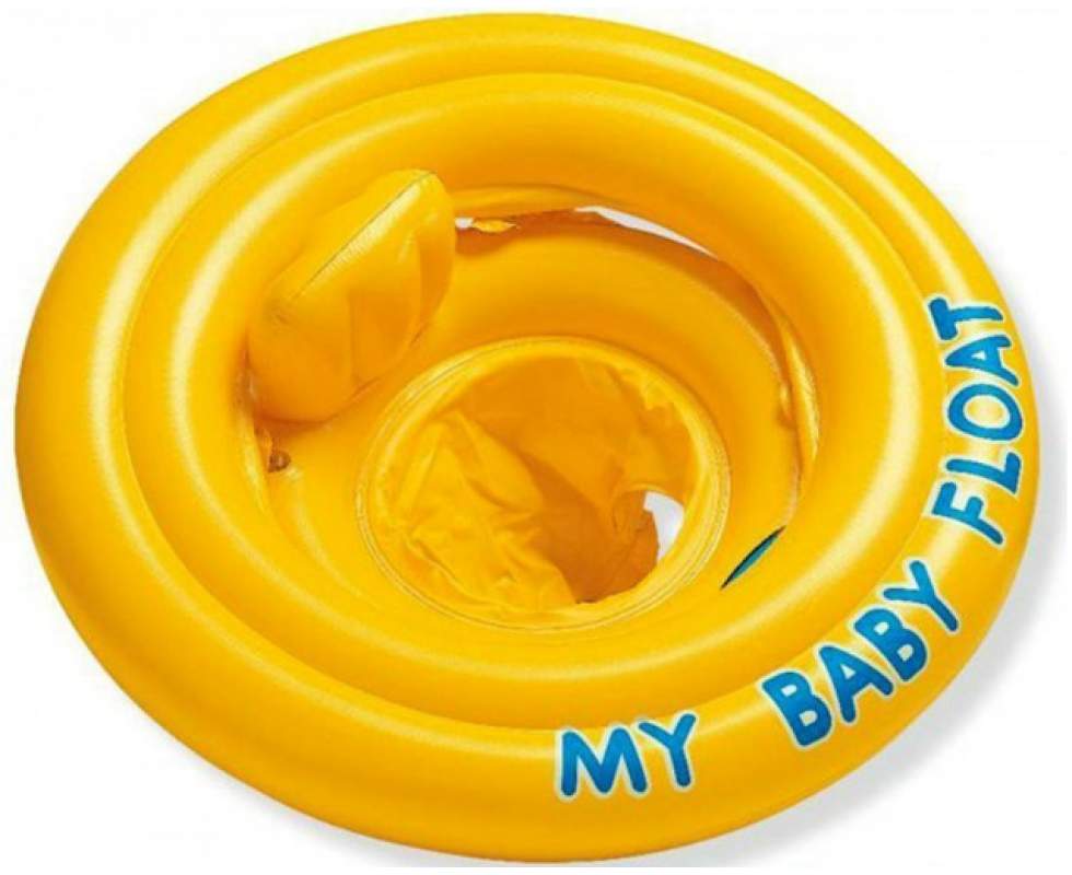 Intex 56585EU Baby Swim Float with Seat, 70 cm - Image 2