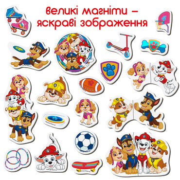 ML4034-02 Paw Patrol Fun Game Magnet Set - Image 2