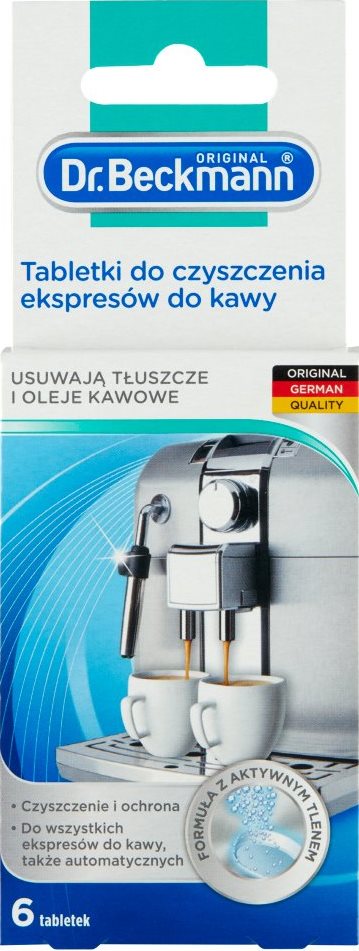Dr. Beckmann Coffee Machine Cleaning Tablets, 6 pcs