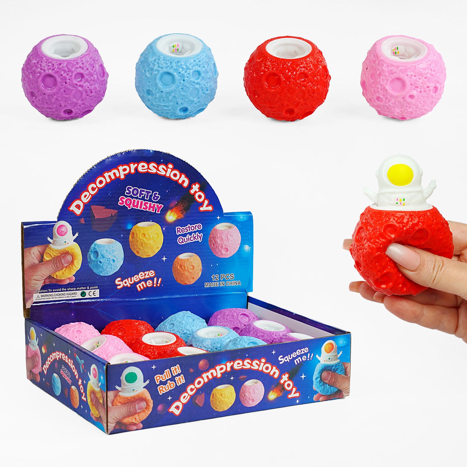 C 56457 Astronaut Antistress Toy