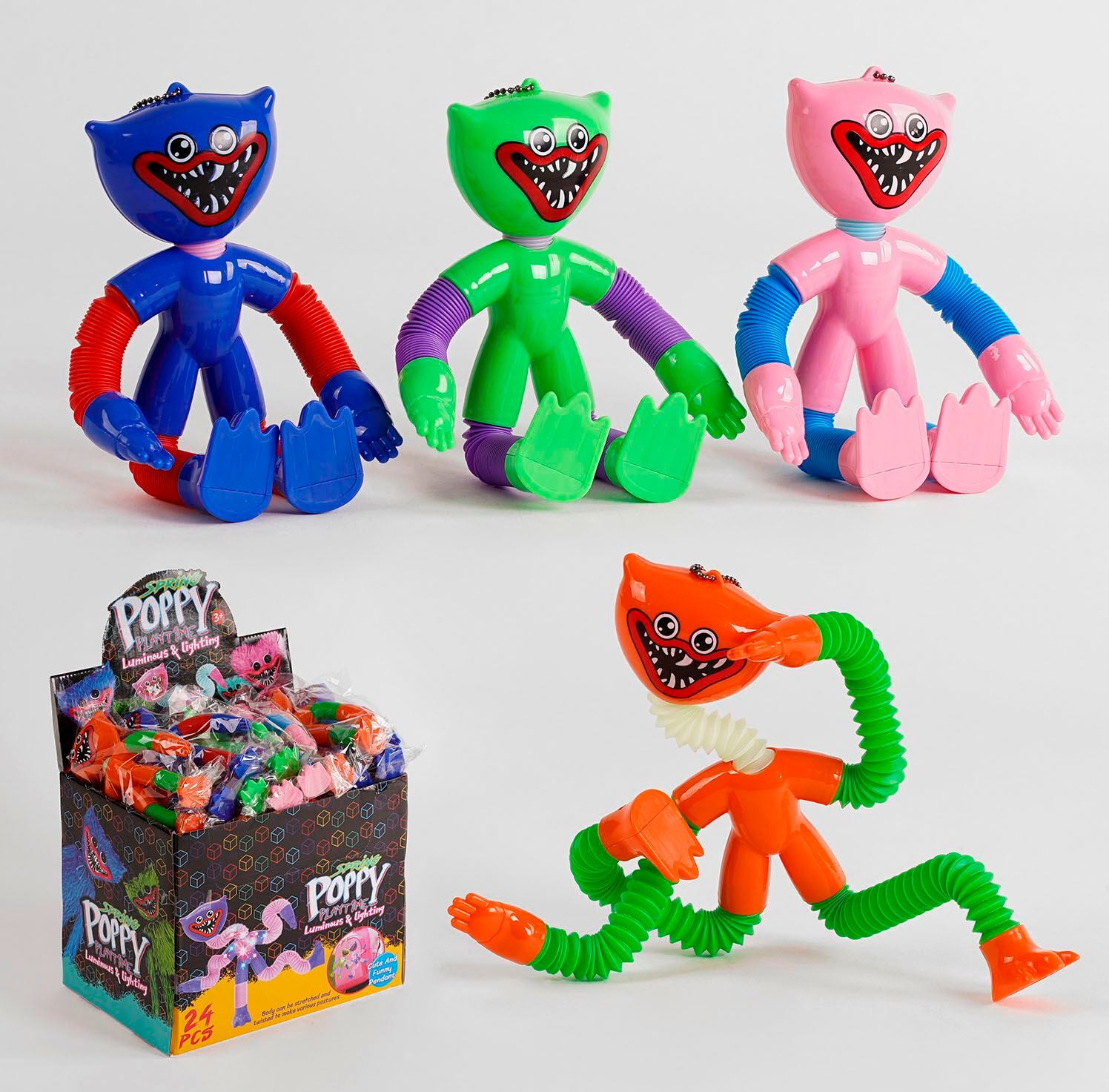 SS-5122 Light-Up Monsters Anti-Stress Toy