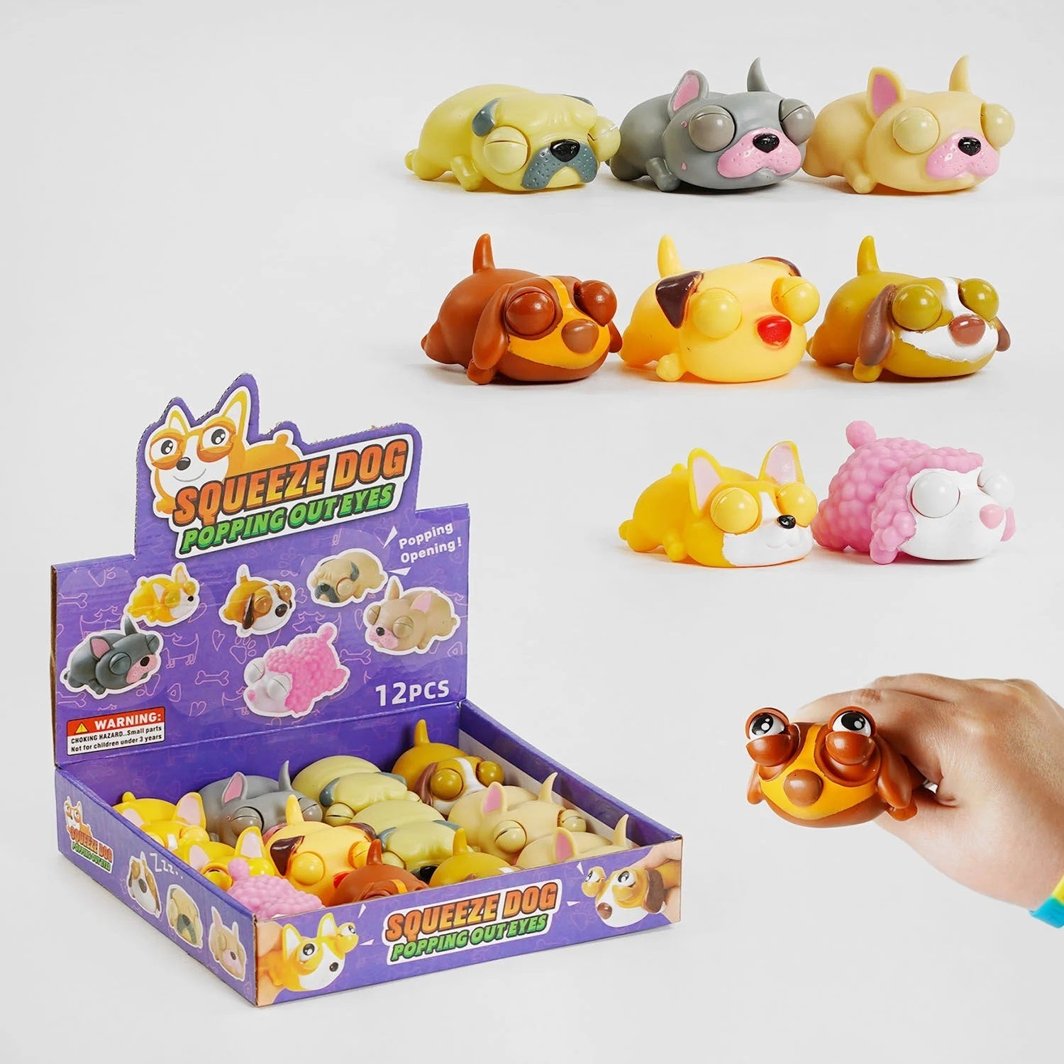 C58331 Puppies Anti-Stress Toy
