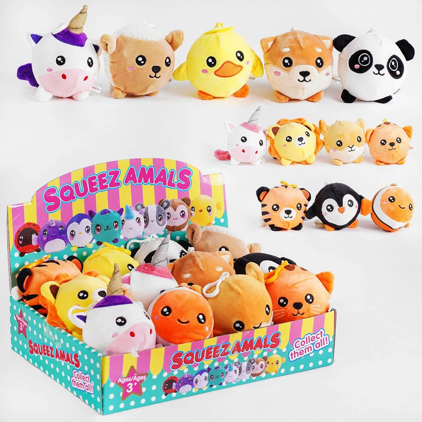 Squeeze Animals C 51243 Stress-Relief Toy