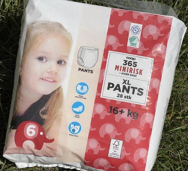 Coop 365 Minirisk Size 6 Baby Pull-Up Diaper Pants, 16+ kg, 28 pcs - Image 2