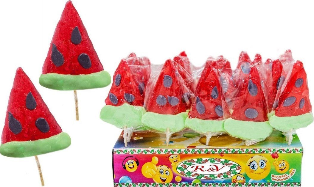 R&V Watermelon Lollipop, 40 g