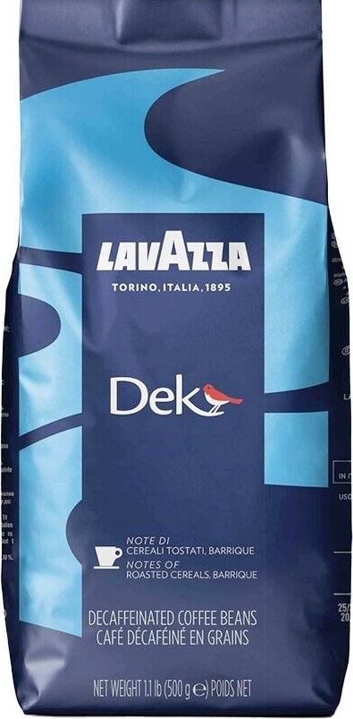 Lavazza Dek Caffeine-Free Whole Bean Coffee, 500 g
