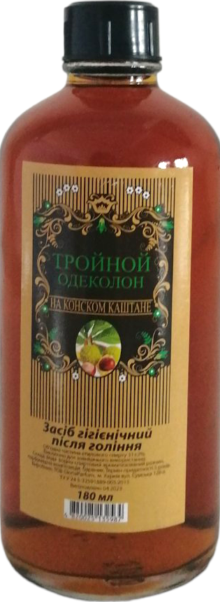 Gloria Parfum Triple Horse Chestnut Cologne, 180 mL
