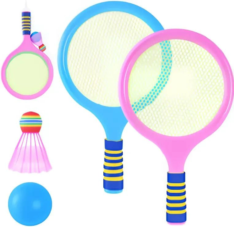 900A2 Outdoor Racket Set with Ball & Shuttlecock