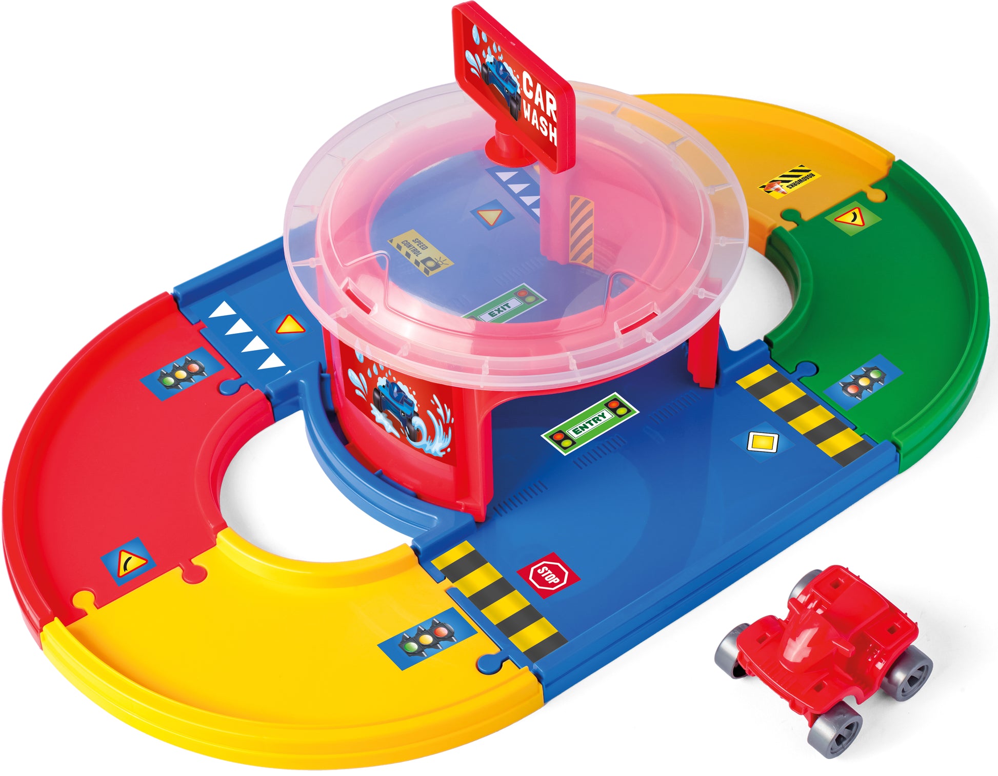 Wader 53005 Car Wash Play Set - Image 2
