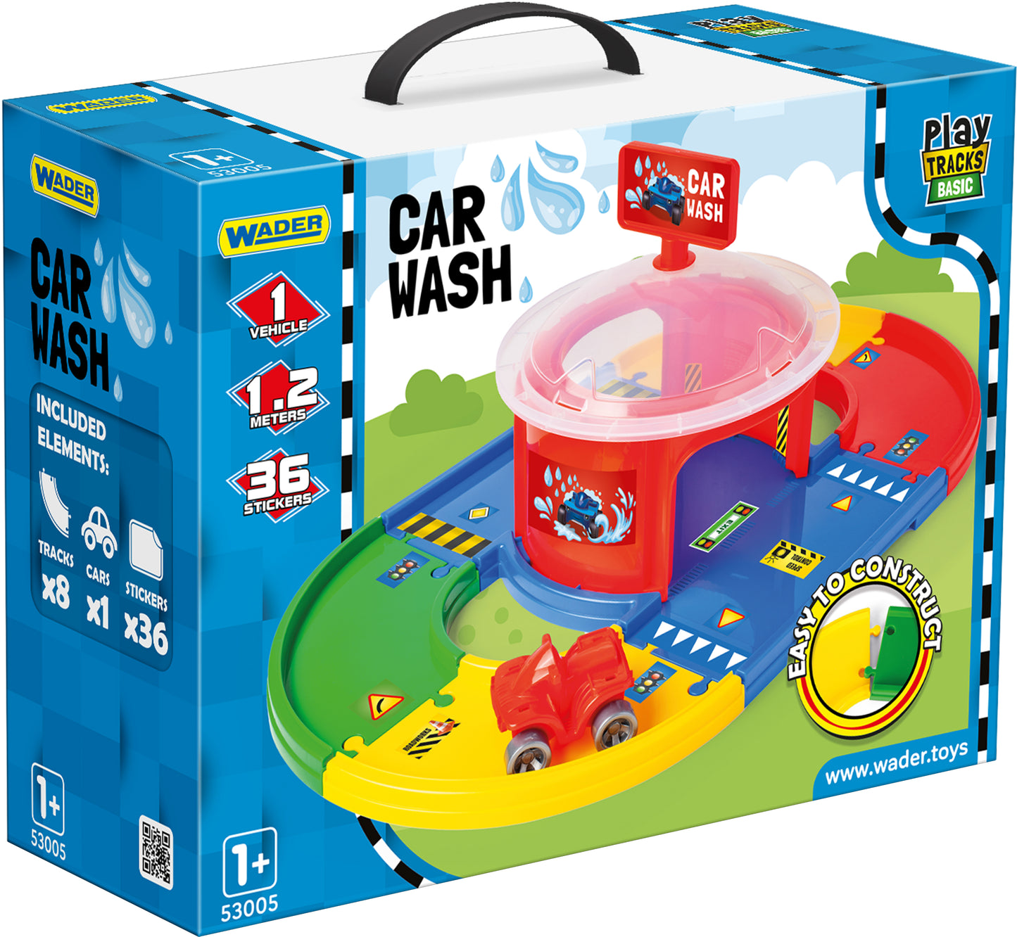 Wader 53005 Car Wash Play Set - Image 3