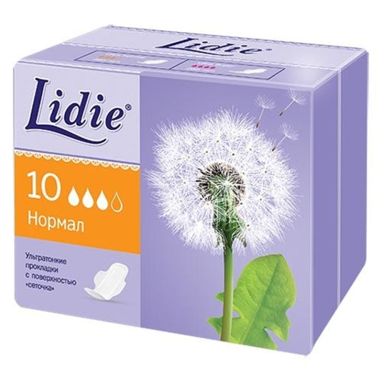 Lidie Ultra Normal Sanitary Pads, 10 pcs