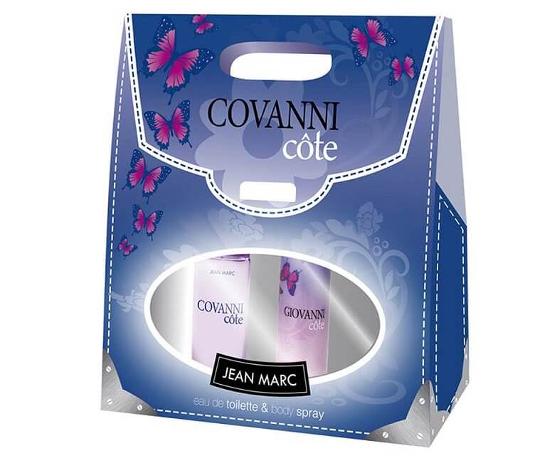 Jean Marc Giovanni Cote Women's Gift Set: Eau de Toilette 50 mL & Aerosol Deodorant 75 mL